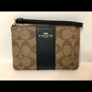 ***SOLD*****Signature Coach wristlet